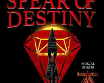 Spear of Destiny tickets blurred poster image