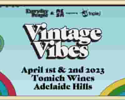 Vintage Vibes tickets blurred poster image