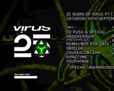 Virus 25: Part 1 with Trendkill Records tickets blurred poster image