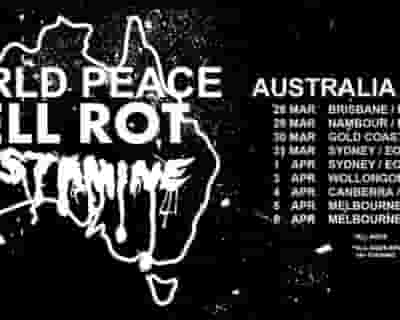 World Peace & Cell Rot - East Coast Tour of Australia tickets blurred poster image