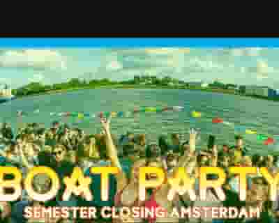 Semester Closing Amsterdam - Boat Party tickets blurred poster image