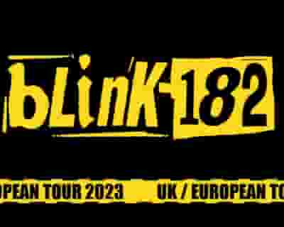 blink-182 tickets blurred poster image