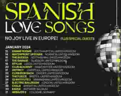 Spanish Love Songs tickets blurred poster image