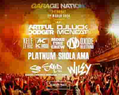 Garage Nation tickets blurred poster image