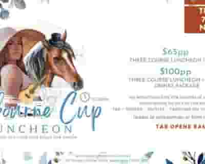 Melbourne Cup Luncheon tickets blurred poster image