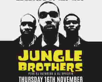 Jungle Brothers tickets blurred poster image