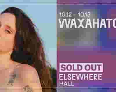 Waxahatchee tickets blurred poster image