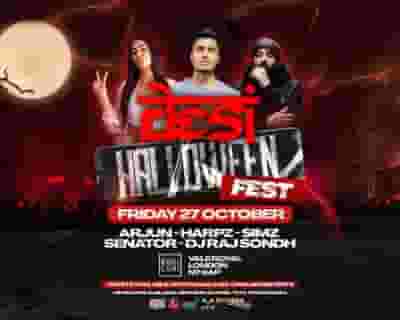 Desi Halloween Fest tickets blurred poster image