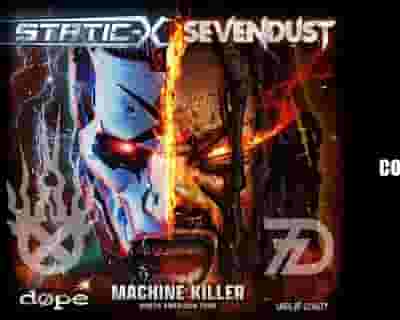 Static-X and Sevendust: Machine Killer Tour tickets blurred poster image