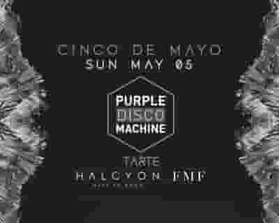 Purple Disco Machine tickets blurred poster image