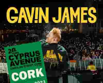 Gavin James tickets blurred poster image