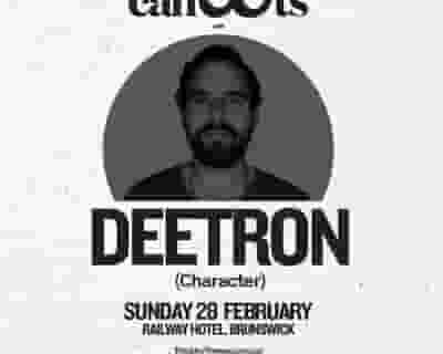 Deetron tickets blurred poster image