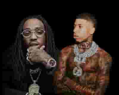 Quavo and NLE Choppa tickets blurred poster image