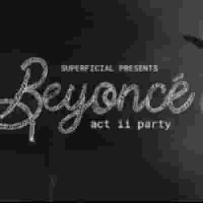 Beyonce Act II Album Release Party blurred poster image