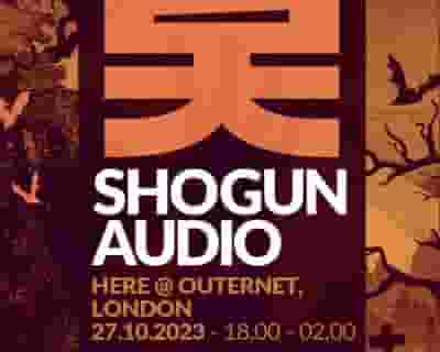 Shogun Audio tickets blurred poster image