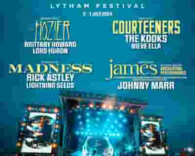 Lytham Festival 2024 tickets blurred poster image