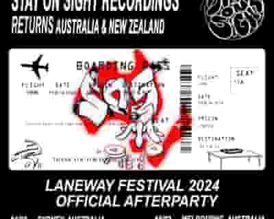 Stay on Sight Laneway Afterparty - Melbourne tickets blurred poster image