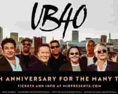 UB40: 45th Anniversary Homecoming Show tickets blurred poster image