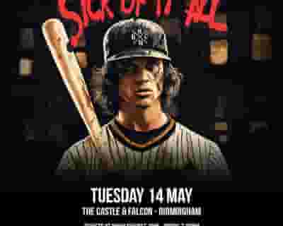 Sick of It All tickets blurred poster image