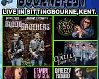 Bournefest 2023 tickets blurred poster image