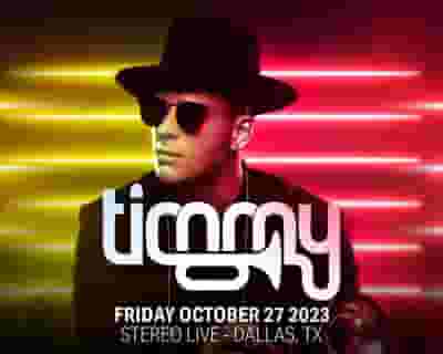 Timmy Trumpet tickets blurred poster image