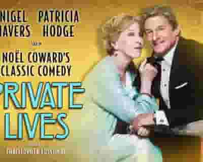 Private Lives tickets blurred poster image