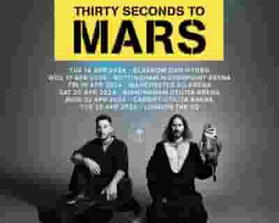 Thirty Seconds to Mars tickets blurred poster image