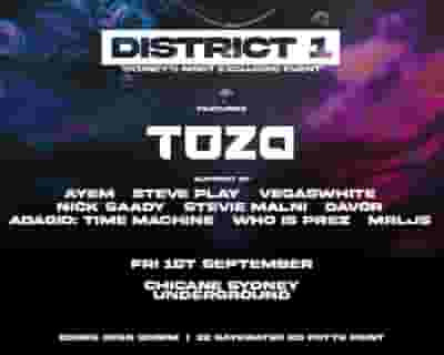 District 1 tickets blurred poster image