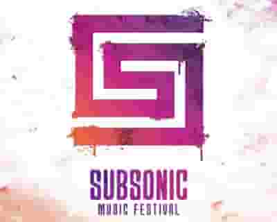 Subsonic Music Festival 2023 tickets blurred poster image