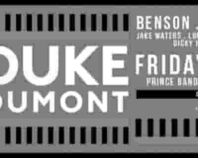 Duke Dumont tickets blurred poster image