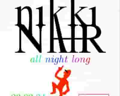 Nikki Nair tickets blurred poster image