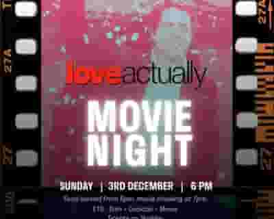 August House Movies: Love Actually tickets blurred poster image