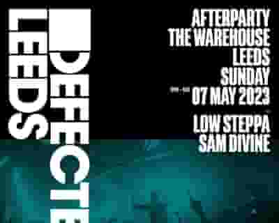 Official Defected Leeds Afterparty tickets blurred poster image
