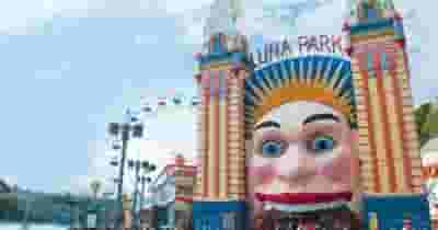 Luna Park Sydney blurred poster image