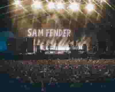 Sam Fender tickets blurred poster image