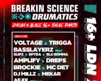 Breakin Science + Drumatics LDN - Xmas D+B Party tickets blurred poster image