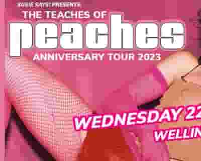 Peaches tickets blurred poster image