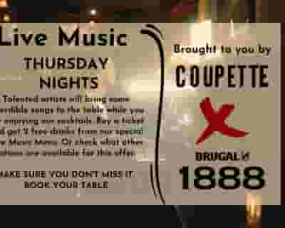Thursday Live Music Voucher with Brugal 1888 tickets blurred poster image