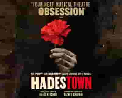 Hadestown tickets blurred poster image