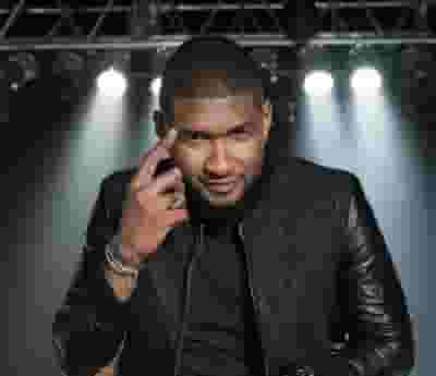 Usher blurred poster image
