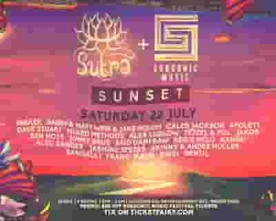 Sutra and Subsonic Music Sunset tickets blurred poster image