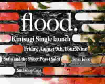 FLOOD tickets blurred poster image