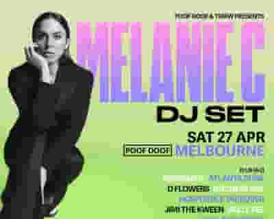 Melanie C tickets blurred poster image