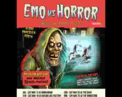 Emo VS Horror tickets blurred poster image