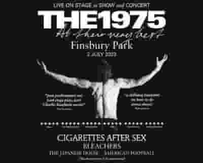 The 1975 | Finsbury Park tickets blurred poster image