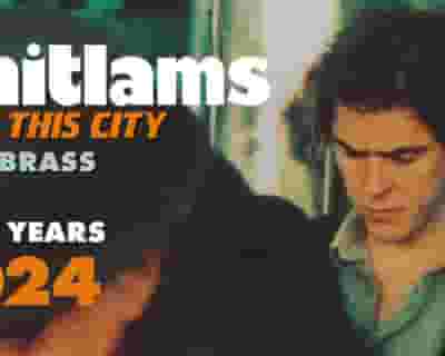 The Whitlams tickets blurred poster image