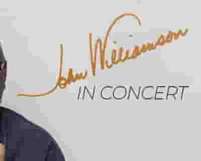John Williamson tickets blurred poster image
