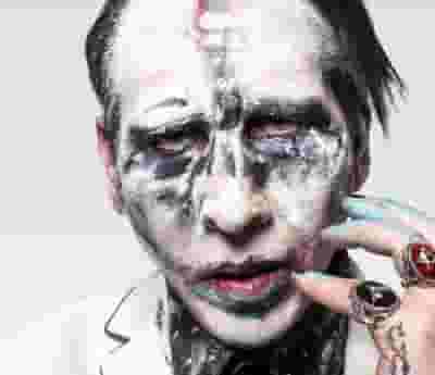Marilyn Manson blurred poster image