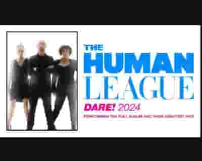 The Human League tickets blurred poster image