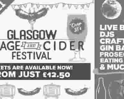 Sausage And Cider Fest - Glasgow tickets blurred poster image